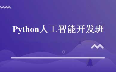 Python人工智能开发班 