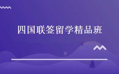 四国联签留学精品班 