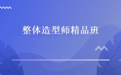 整体造型师精品班 