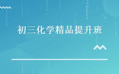 初三化学精品提升班 