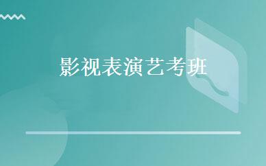 影视表演艺考班 