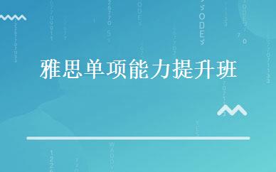 雅思单项能力提升班 
