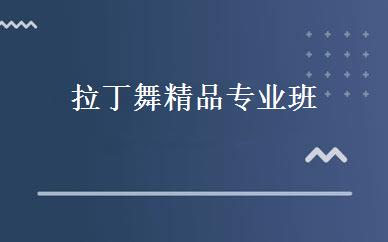 拉丁舞精品专业班 