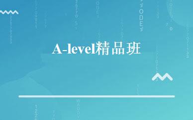 A-level精品班 