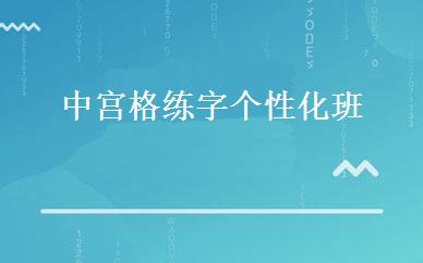 中宫格练字个性化班 