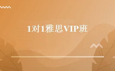 1对1雅思VIP班 
