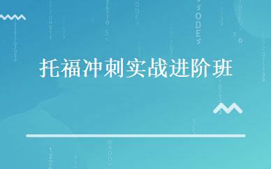托福冲刺实战进阶班 