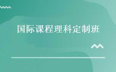 国际课程理科定制班 