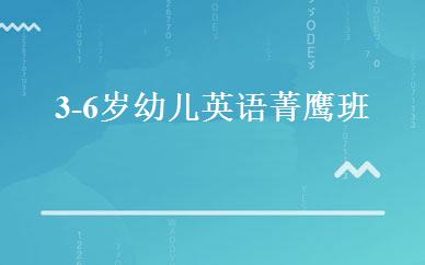 3-6岁幼儿英语菁鹰班 