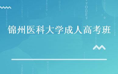 锦州医科大学成人高考班 