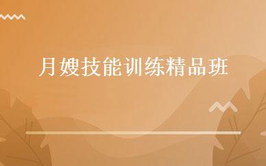 月嫂技能训练精品班 