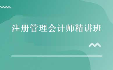 注册管理会计师精讲班 