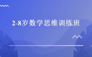 2-8岁数学思维训练班 