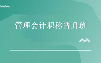 管理会计职称晋升班 