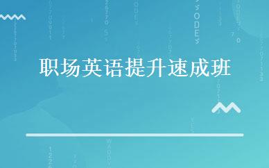 职场英语提升速成班 