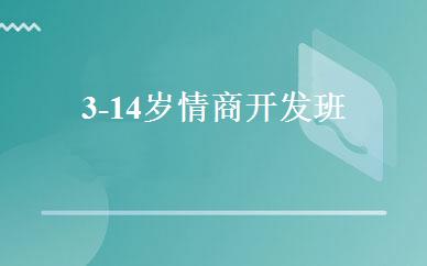 3-14岁情商开发班 