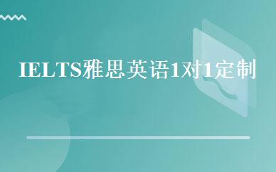 IELTS雅思英语1对1定制班 