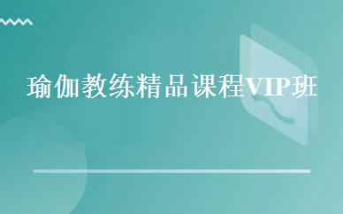 瑜伽教练精品课程VIP班 