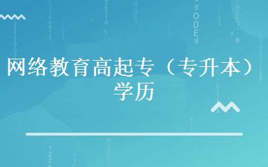 网络教育高起专（专升本）学历班 