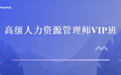 高级人力资源管理师VIP班 