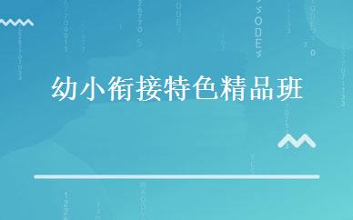 幼小衔接特色精品班 