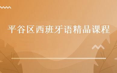 平谷区西班牙语精品课程