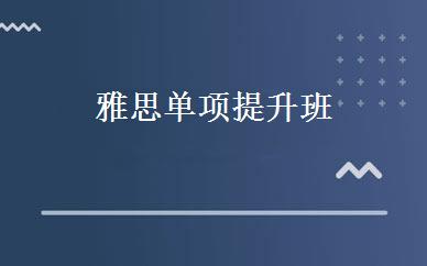 雅思单项提升班 