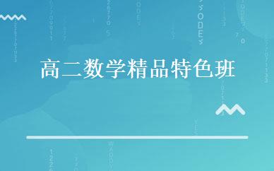 高二数学精品特色班 