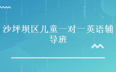 沙坪坝区儿童一对一英语辅导班课程