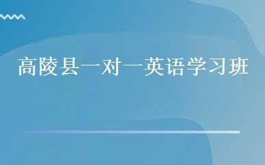 高陵县一对一英语学习班