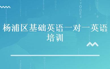 杨浦区基础英语一对一英语培训班课程