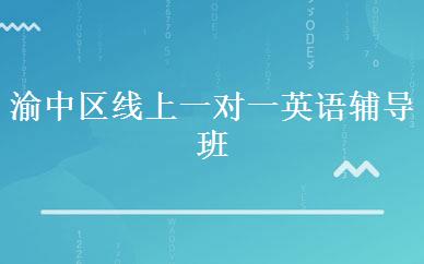 渝中区线上一对一英语辅导班