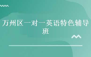 万州区一对一英语特色辅导