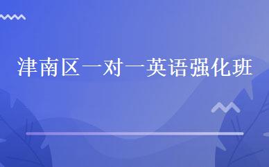 津南区一对一英语强化班