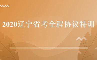 2020辽宁省考全程协议特训班 