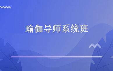 瑜伽导师系统班 