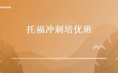 托福冲刺培优班 