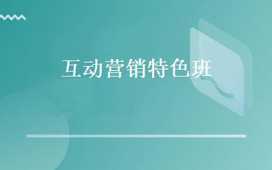 互动营销特色班 