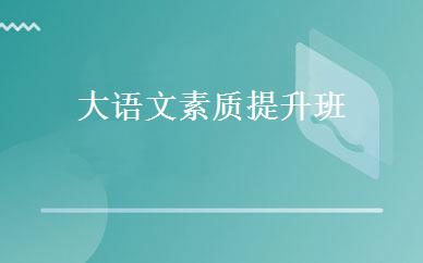 大语文素质提升班 