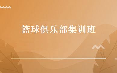 篮球俱乐部集训班