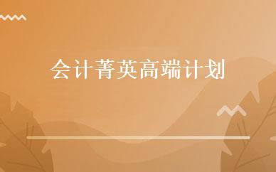 会计菁英高端计划 