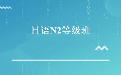 日语N2等级班 