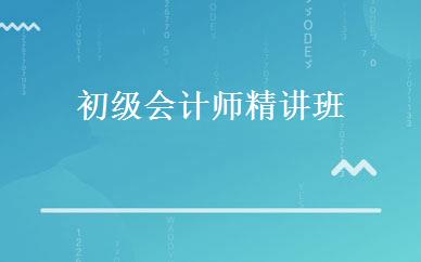 初级会计师精讲班 