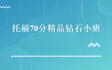 托福70分精品钻石小班 