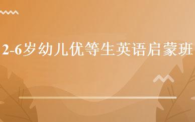 2-6岁幼儿优等生英语启蒙班 