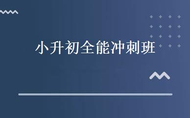 小升初全能冲刺班 