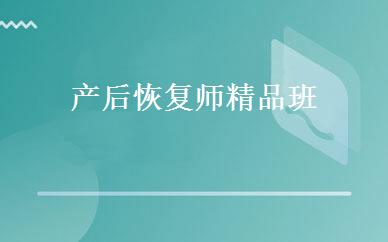 产后恢复师精品班 