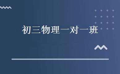 初三物理一对一班 