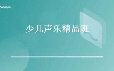 少儿声乐精品班 