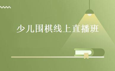 少儿围棋线上直播班 